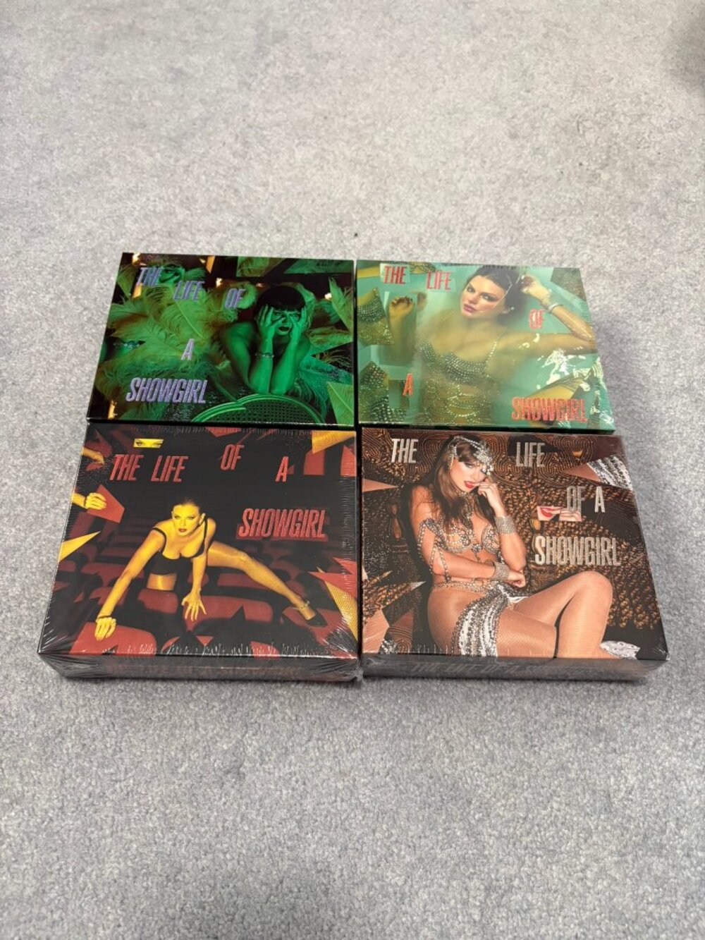 Taylor Swift - Life of a Show Girl - Collectors Edition CDs with Collectors Item
